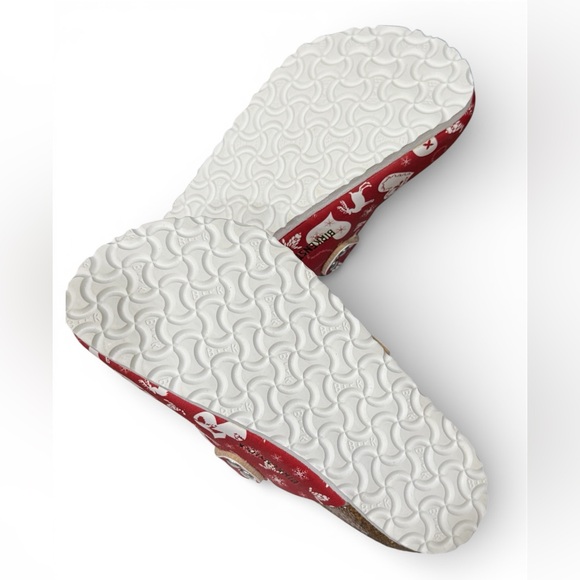 Birkenstock Maria Clogs Kids Reindeer Heart Red Sz C11 - Picture 4 of 4